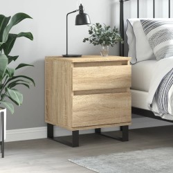 Table de chevet chêne sonoma 40x35x50 cm bois d’ingénierie 581063581063