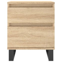 Table de chevet chêne sonoma 40x35x50 cm bois d’ingénierie 581063581063