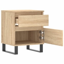 Table de chevet chêne sonoma 40x35x50 cm bois d’ingénierie 581063581063