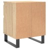Table de chevet chêne sonoma 40x35x50 cm bois d’ingénierie 581063581063