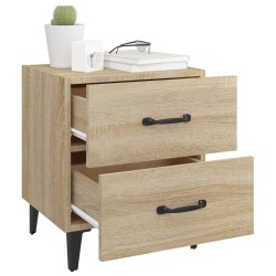 Table de chevet Chêne sonoma 40x35x47,5 cm 581064581064