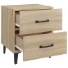 Table de chevet Chêne sonoma 40x35x47,5 cm 581064581064