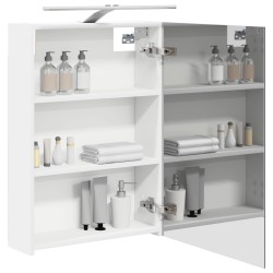 Armoire Miroir de Salle de Bain Blanc 50 x 14,5 x 70 cm 581065581065