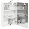 Armoire Miroir de Salle de Bain Blanc 50 x 14,5 x 70 cm 581065581065