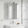 Armoire Miroir de Salle de Bain Blanc 50 x 14,5 x 70 cm 581065581065
