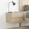 Table de chevet chêne sonoma 40x30x30 cm Bois d'ingénierie 581066581066