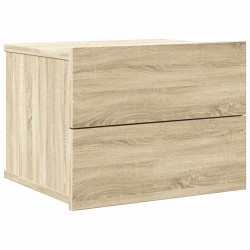 Table de chevet chêne sonoma 40x30x30 cm Bois d'ingénierie 581066581066