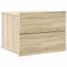 Table de chevet chêne sonoma 40x30x30 cm Bois d'ingénierie 581066581066