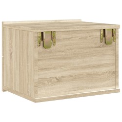 Table de chevet chêne sonoma 40x30x30 cm Bois d'ingénierie 581066581066