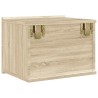 Table de chevet chêne sonoma 40x30x30 cm Bois d'ingénierie 581066581066