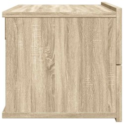 Table de chevet chêne sonoma 40x30x30 cm Bois d'ingénierie 581066581066
