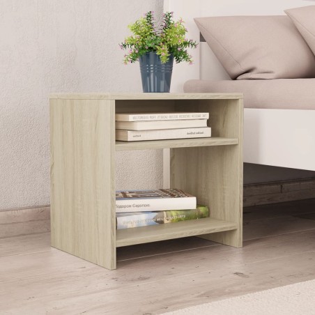 Table de chevet Chêne sonoma 40x30x40 cm Bois d'ingénierie 581069581069