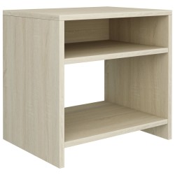 Table de chevet Chêne sonoma 40x30x40 cm Bois d'ingénierie 581069581069
