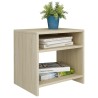 Table de chevet Chêne sonoma 40x30x40 cm Bois d'ingénierie 581069581069