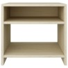 Table de chevet Chêne sonoma 40x30x40 cm Bois d'ingénierie 581069581069