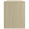 Table de chevet Chêne sonoma 40x30x40 cm Bois d'ingénierie 581069581069
