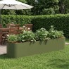 Jardin surélevé Vert olive 200 x 40 x 40 cm 581071581071