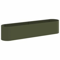Jardin surélevé Vert olive 200 x 40 x 40 cm 581071581071
