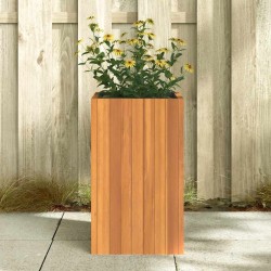 Jardinière 35x35x60 cm bois massif d'acacia 581072581072