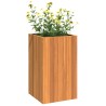 Jardinière 35x35x60 cm bois massif d'acacia 581072581072