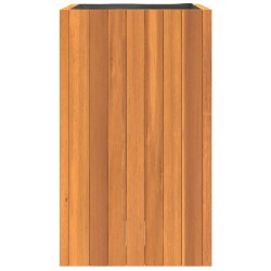 Jardinière 35x35x60 cm bois massif d'acacia 581072581072