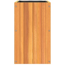 Jardinière 35x35x60 cm bois massif d'acacia 581072581072