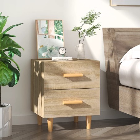 Table de chevet Chêne sonoma 40x35x47,5 cm 581073581073