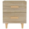 Table de chevet Chêne sonoma 40x35x47,5 cm 581073581073