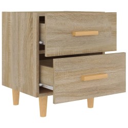 Table de chevet Chêne sonoma 40x35x47,5 cm 581073581073