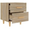 Table de chevet Chêne sonoma 40x35x47,5 cm 581073581073