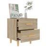 Table de chevet Chêne sonoma 40x35x47,5 cm 581073581073
