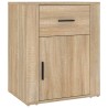 Table de chevet Chêne sonoma 50x36x60 cm Bois d'ingénierie 581078581078