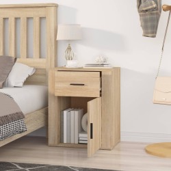 Table de chevet Chêne sonoma 50x36x60 cm Bois d'ingénierie 581078581078