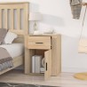 Table de chevet Chêne sonoma 50x36x60 cm Bois d'ingénierie 581078581078