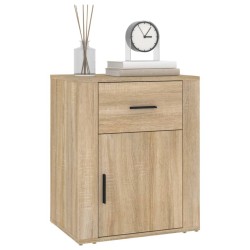 Table de chevet Chêne sonoma 50x36x60 cm Bois d'ingénierie 581078581078
