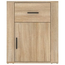 Table de chevet Chêne sonoma 50x36x60 cm Bois d'ingénierie 581078581078