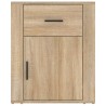 Table de chevet Chêne sonoma 50x36x60 cm Bois d'ingénierie 581078581078
