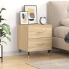 Table de chevet chêne sonoma 40x35x47,5 cm bois d’ingénierie 581079581079