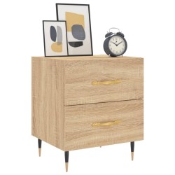 Table de chevet chêne sonoma 40x35x47,5 cm bois d’ingénierie 581079581079