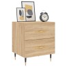 Table de chevet chêne sonoma 40x35x47,5 cm bois d’ingénierie 581079581079