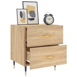 Table de chevet chêne sonoma 40x35x47,5 cm bois d’ingénierie 581079581079