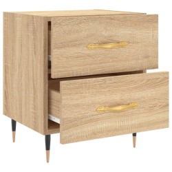 Table de chevet chêne sonoma 40x35x47,5 cm bois d’ingénierie 581079581079