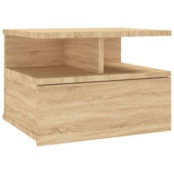 Table de chevet flottante Chêne sonoma Bois d'ingénierie 581086581086