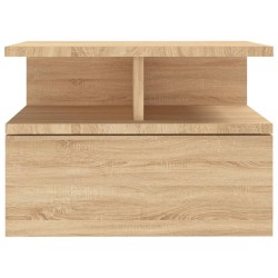Table de chevet flottante Chêne sonoma Bois d'ingénierie 581086581086