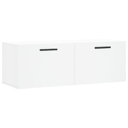 Armoire murale blanc 100x36,5x35 cm bois d'ingénierie 581090581090
