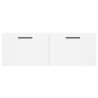 Armoire murale blanc 100x36,5x35 cm bois d'ingénierie 581090581090