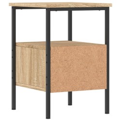 Table de chevet chêne sonoma 34x36x50 cm bois d'ingénierie 581091581091