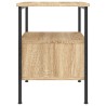 Table de chevet chêne sonoma 34x36x50 cm bois d'ingénierie 581091581091