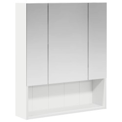 Armoire Miroir de Salle de Bain Blanc 60 x 14.5 x 70 cm 581096581096