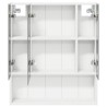 Armoire Miroir de Salle de Bain Blanc 60 x 14.5 x 70 cm 581096581096